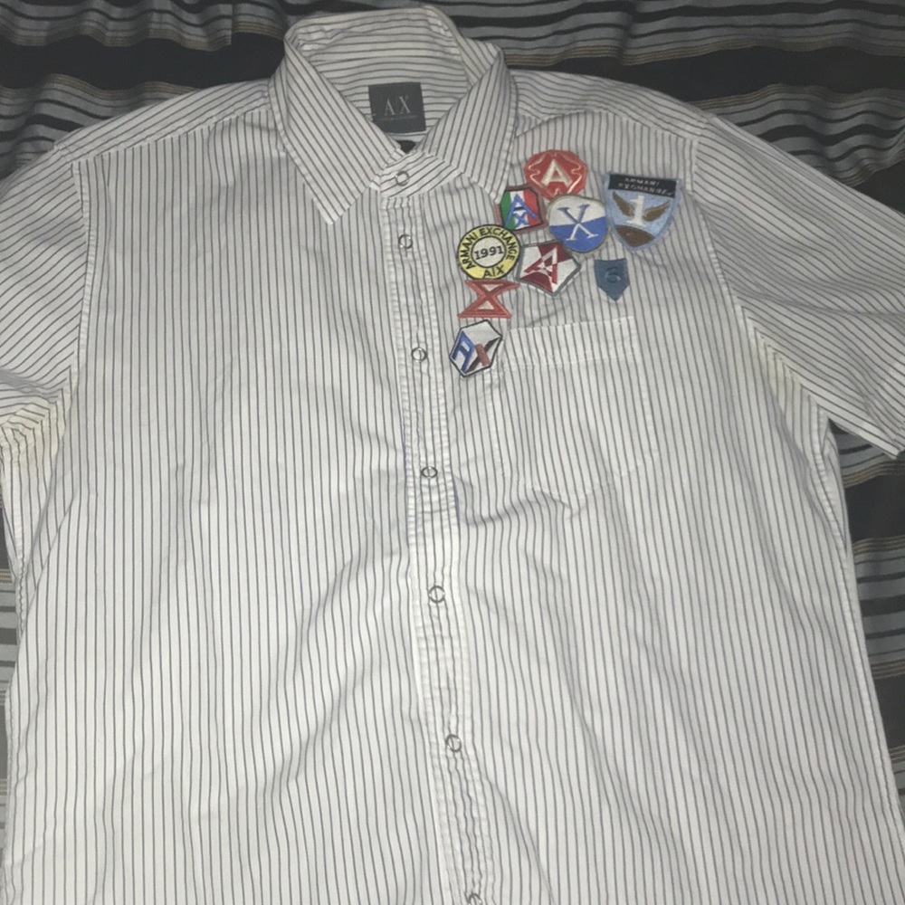 Vintage Armani Exchange Collar Shirt
